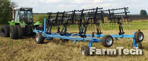 Борона пружинная средняя Экспериментальный завод Пчелка БПС-18