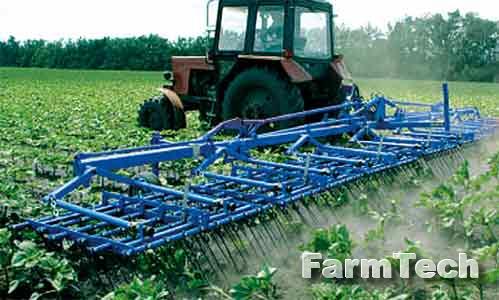 Борона пружинная широкозахватная Агромаш-Калина БПШ-8