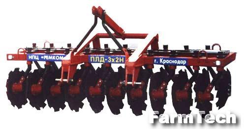 Плуг-лущильник дисковый Ремком ПЛД-3,6-С