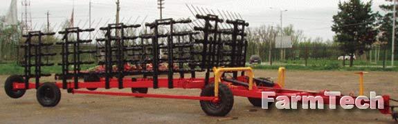 Сцепка гидрофицированная бороновальная пружинная Агропромтехника СГБП-15