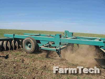 Борона дисковая тяжелая прицепная с чизельной приставкой Агромаш БДТП-4,2-01