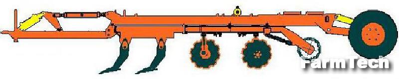 Борона дискочизельная БДТ-Агро Росомаха БДЧ-4х4 С