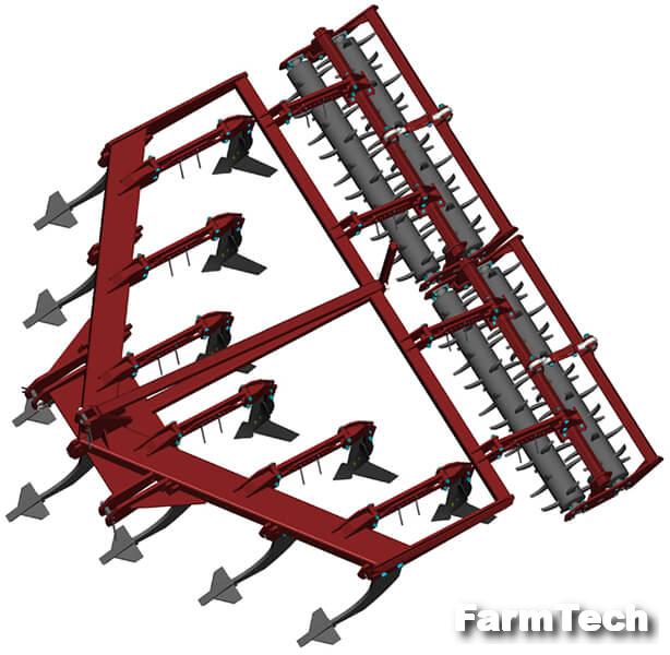 Глубокорыхлитель для сплошной глубокой обработки Оскольские сельхозмашины Гульден