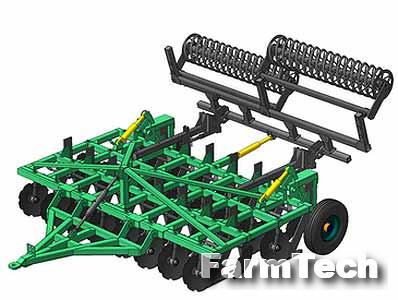 Диско-глубокорыхлитель Агромаш ДГП-2,5х4