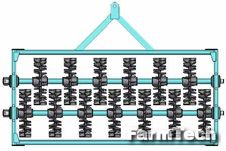 Катки кольчато-шпоровые трехзвенные и пятизвенные Апостоловагромаш 3-ККШ-6