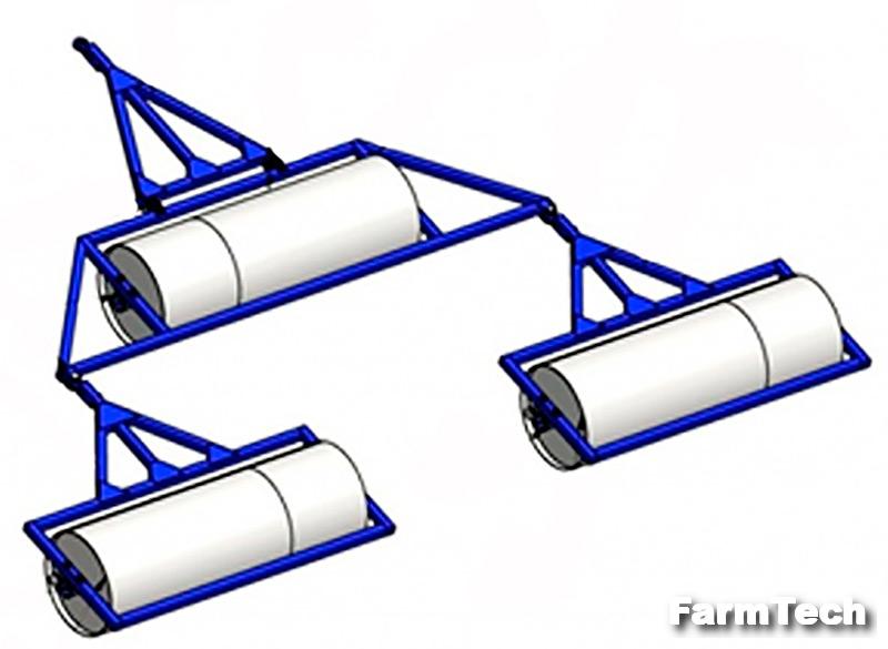 Каток водоналивной прицепной ГТПК "РУБАРЗ" КВНП-14