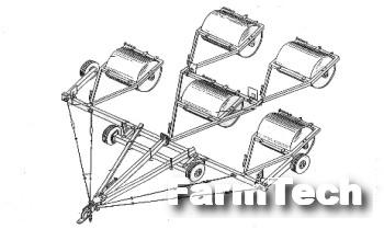 Сцеп катков гладких водоналивных ГКЗ СКГВ-10
