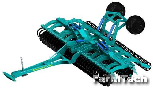 Агрегат дисковый двухрядный прицепной Промзапчасть Доминанта D-620