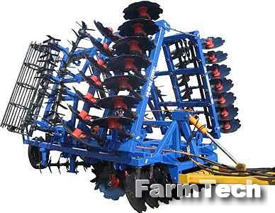 Агрегат дисковый комбинированный с элементами ножевой бороны Ярославич ДАКН-6П