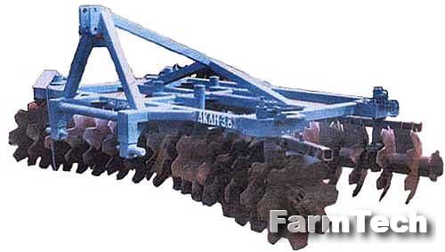 Агрегат комбинированный дисковый навесной Стройиндустрия-плюс АКДН-5,5