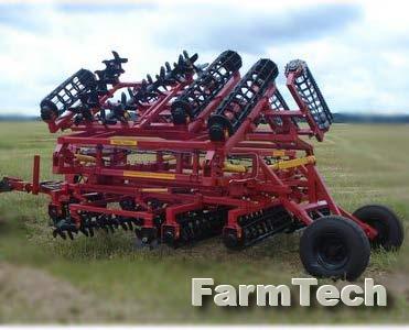 Агрегат комбинированный почвообрабатывающий с ножевой бороной Техмаш АКШ-3,6