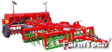 Агрегат полунавесной посевно-почвообрабатывающий Unia Mars XL 4