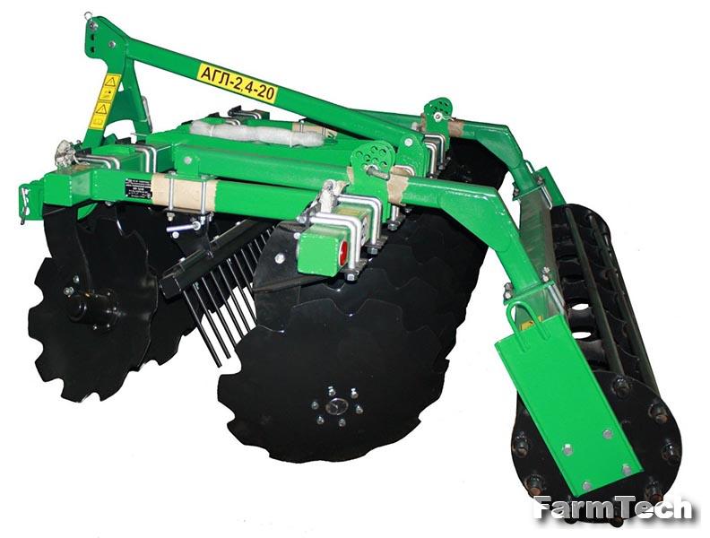 Агрегат почвообрабатывающий дисковый с листовой стойкой Лискисельмаш АГЛ-3,0-20