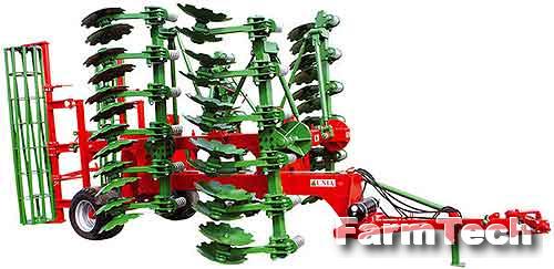 Агрегат тяжелый полунавесной дисковый Unia Twix 5