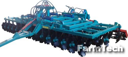 Агрегат четырехрядный прицепной дисковый Промзапчасть БДУ-4х4п