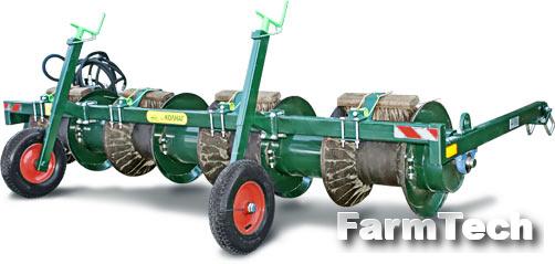 Грядообразователь роликовый с гидроприводом Колнаг Rumptstad RSRR 6х50