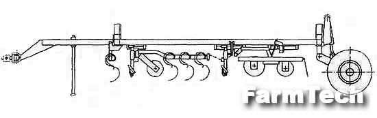 Культиватор комбинированный для предпосевной подготовки почвы Завод имени Медведева КППШ-6