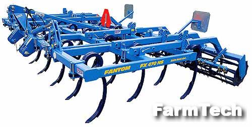 Культиватор навесной трёхрядный чизельный Farmet Fantom FX 300 N ... FX 800 PS