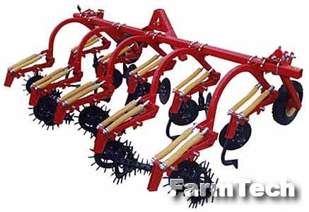 Культиватор окучник для ухода за картофелем на почвах засоренных камнями ГКЗ КНО-2,8-06