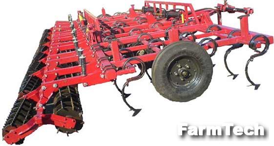 Культиватор прицепной (блочно-модульный) с катковой приставкой Техмаш КПМ-22