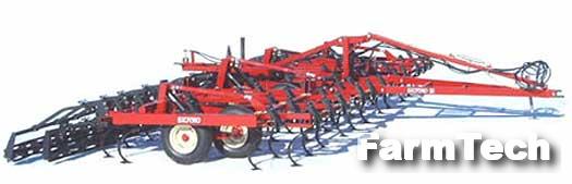 Культиватор с пятирядным расположением C-стоек Salford 700