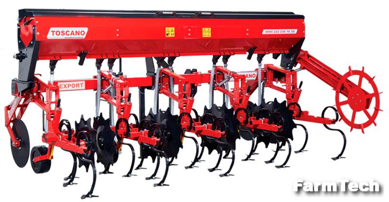 Культиватор стандартный пружинный DUNDARLAR MAKINA Toscano 4