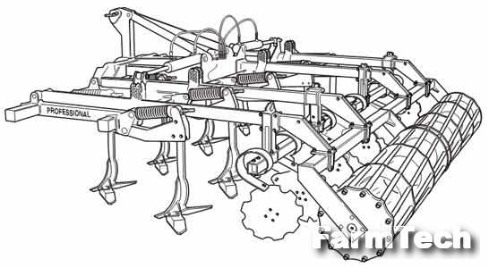 Культиватор стерневой Kongskilde Delta HS F 300