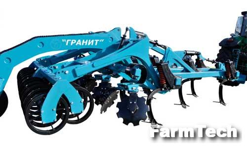 Культиватор стерневой тяжелый мульчирующий Промзапчасть Гранит КСТМ-4200