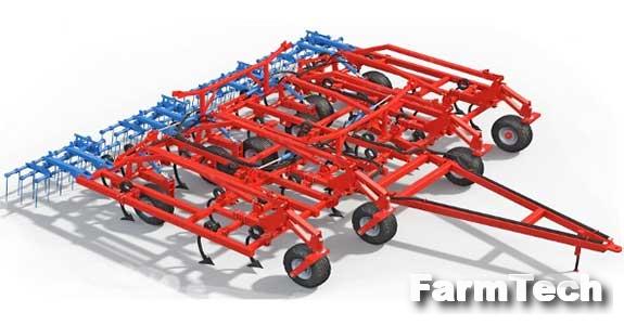 Культиватор супер тяжелый стерневой Агристо Агрифест КСТ-400/17
