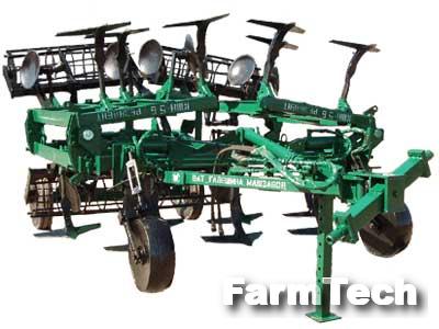 Культиватор широкозахватный навесной Галещина Резидент КШН-2,2