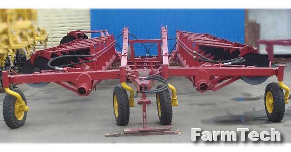 Лущильник дисковый гидрофицированный СибзаводАгро широкозахватный ЛДГ-10