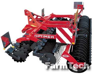 Лущильщик дисковый стерневой Kuhn Optimer 6001