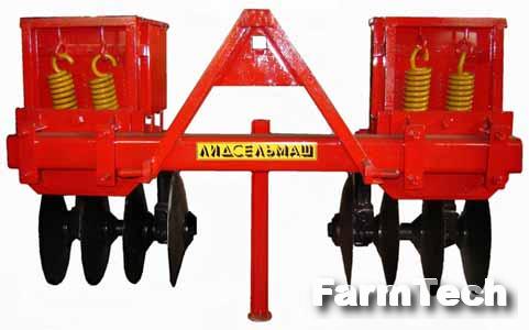 Культиватор лесной бороздной Лидсельмаш Л-129 (КЛБ-1,7)