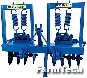 Культиватор лесной легкий АСМ-Запчасть КЛЛ-1,7