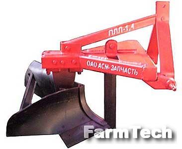 Плуг 1-но корпусной лесной легкий АСМ-Запчасть ПЛЛ-1,4