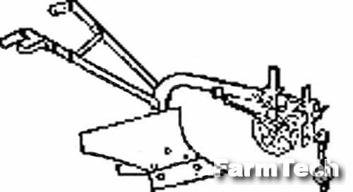 Плуг 1-но корпусный конный Почвомаш ПК-25