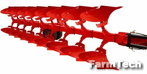 Плуг 10-13-ти корпусный полунавесной оборотный Agritex ППУ 11