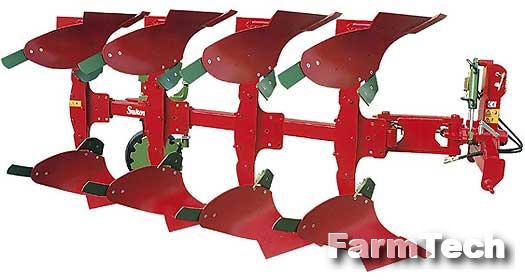 Плуг 2-5-ти корпусной оборотный навесной Sukov SKR