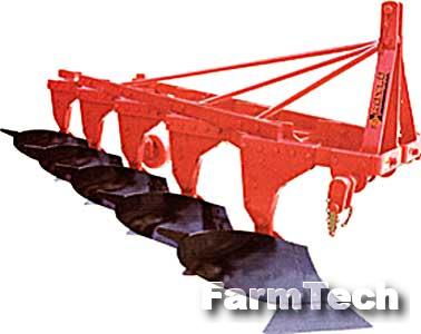 Плуг 2-5-ти корпусный полуавтоматический Koylu KSAMP 14-4