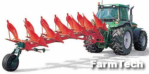 Плуг 2-6-ти корпусный оборотный ИнтерАгроТек M 850 Vario