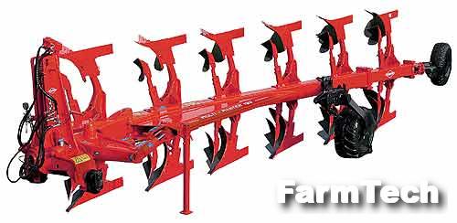 Плуг 2-7-ми корпусной оборотный навесной Kuhn Multi-Master