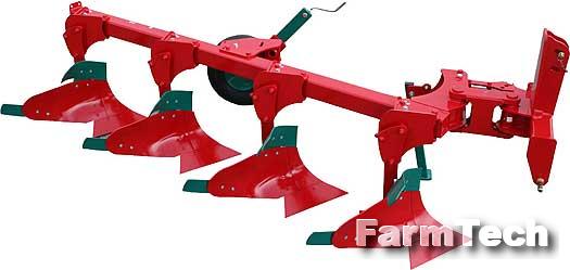 Плуг 2-7-ми корпусный односторонний навесной Sukov Junior 850