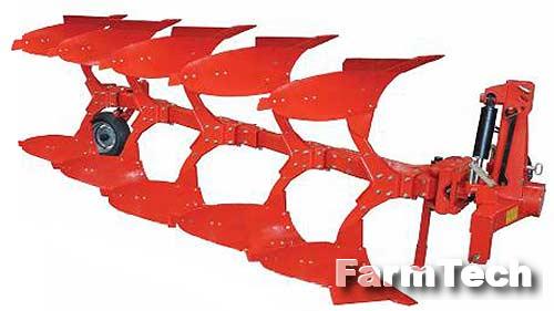 Плуг 3-6-ти корпусный навесной оборотный Agritex ПНО-4