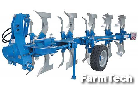 Плуг 4-5-и корпусной навесной оборотный Светлоградагромаш ПНО-(4+1)х45