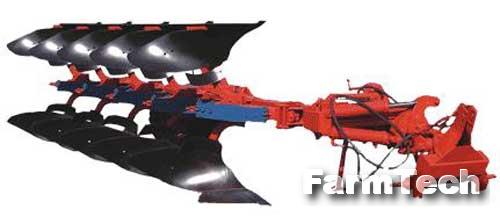 Плуг 4-5-ти корпусной оборотный модульный для каменистых почв МЗШ ПО-(4+1)-40