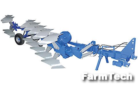 Плуг 5-7-ми корпусной полунавесной оборотный Светлоградагромаш ППО-(5+1+1)х40