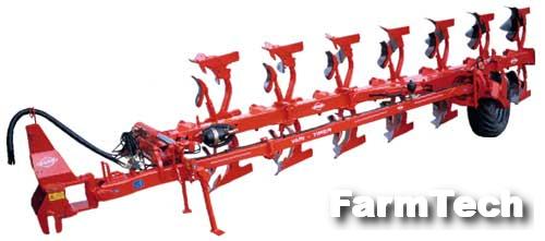 Плуг 5-7-ми корпусный оборотный полунавесной Kuhn Vari-Timer 180M