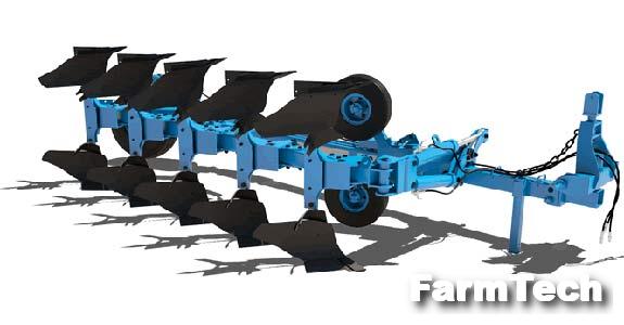Плуг 5-7-ми корпусный оборотный РЗЗ Peresvet ППО 5/6-35