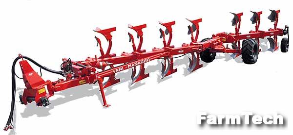 Плуг 5-8-ми корпусной оборотный полунавесной Kuhn Vari-Manager