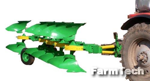 Плуг 5-ти корпусный оборотный полунавесной Оршаагропроммаш ПОПР-5-40